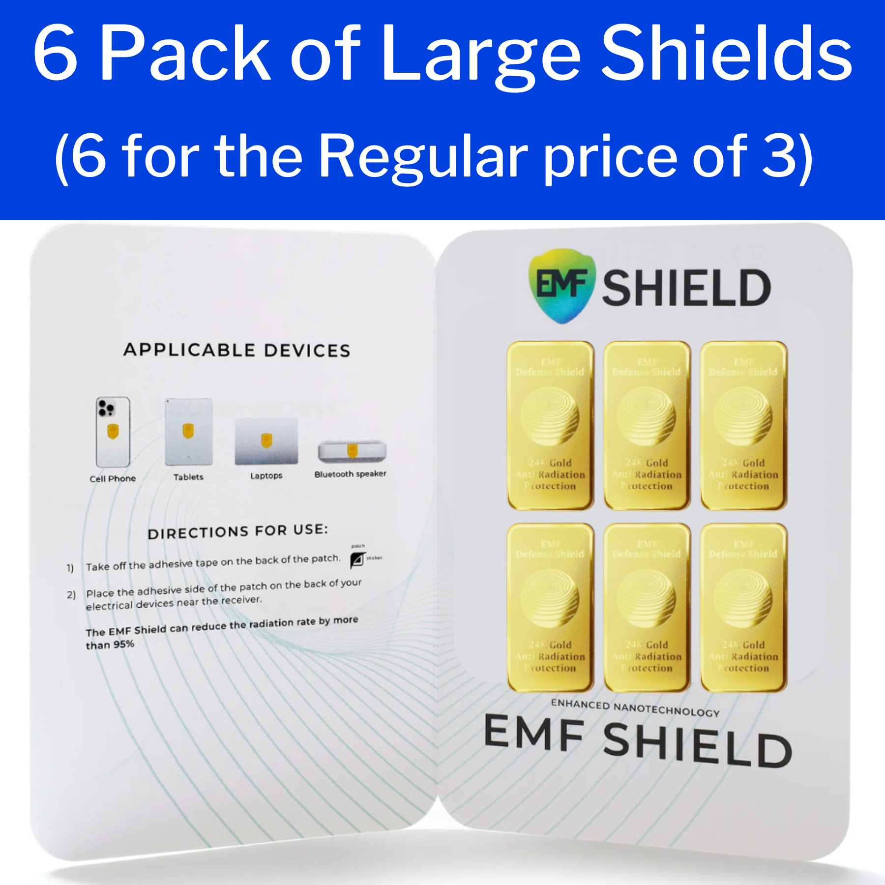 EMF Defense Shield - Large
